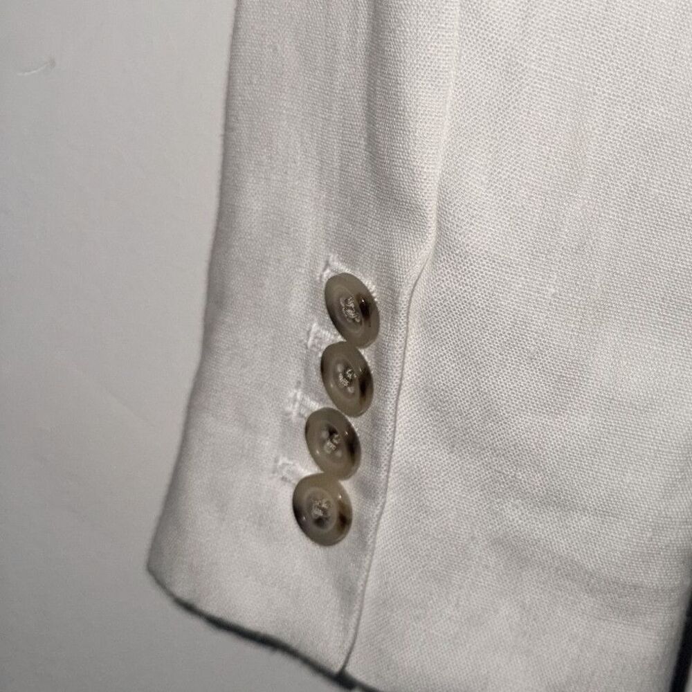 J. Crew Classic Linen Blazer - White 10 - Picture 4 of 7